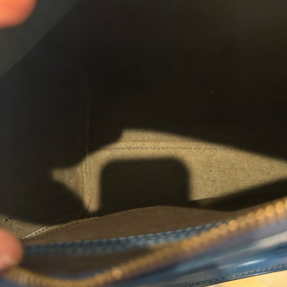 Louis Vuitton Speedy 25 Bag Handbag Epi Toledo Blue - Picture 6 of 15